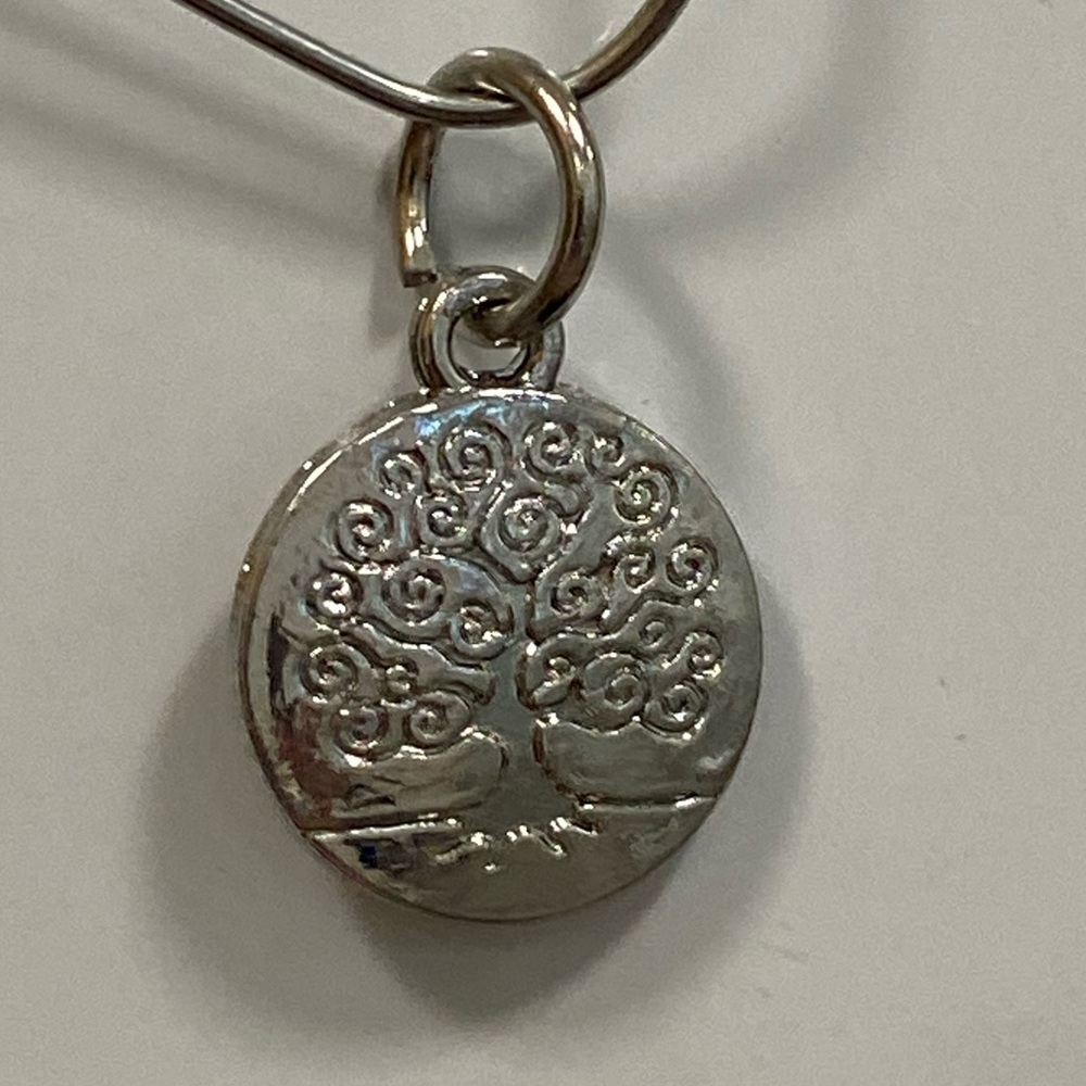 Silver Dangle Tree of Life Charm 4 Pandora bracelet necklace family love